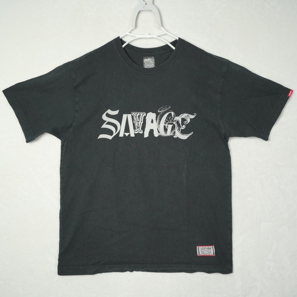 Neighborhood x OriginalFake KAWS Savage Graphic T-Shirt‎ Black Mens M Japan
